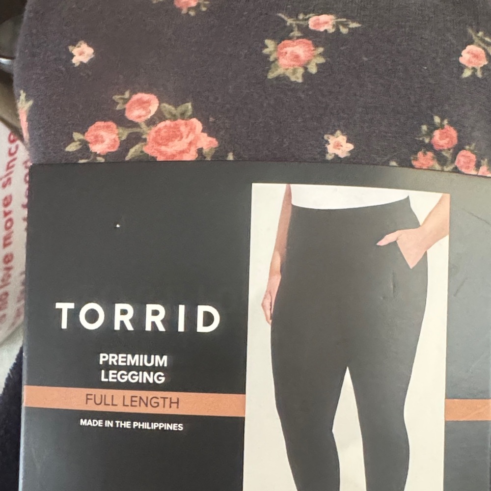 Torrid Black Full-Length Leggings